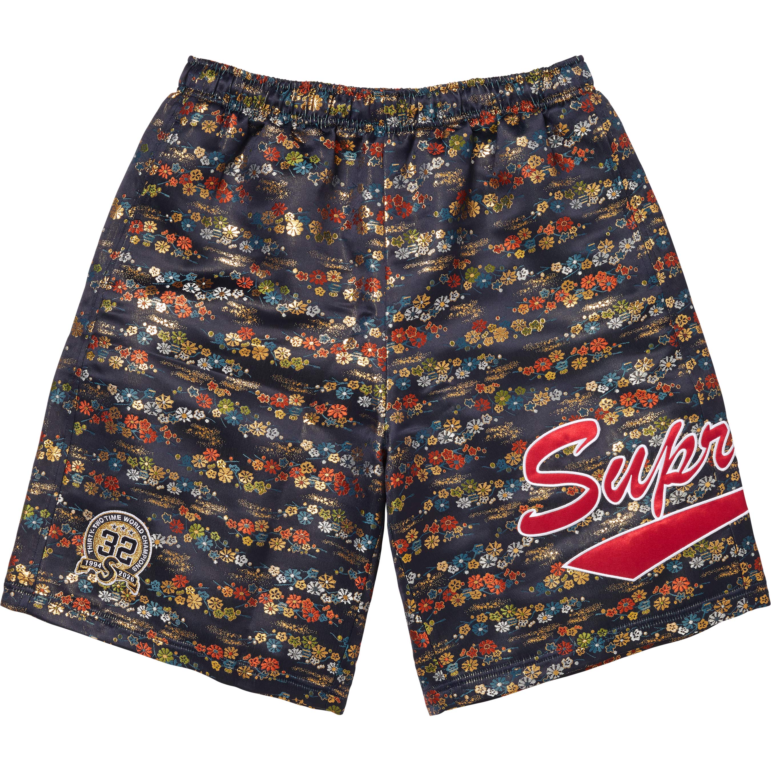 Floral Jacquard Short view 3